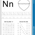 Writing Letter N. Worksheet. Writing A Z, Alphabet For N Letter Worksheets