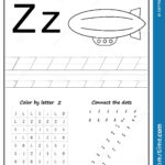 Writing Letter Z. Worksheet. Writing A Z, Alphabet Pertaining To Letter Zz Worksheets