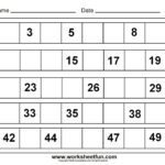 Writing Number 1 50 | Tracing Numbers 1 50 Worksheets | Free