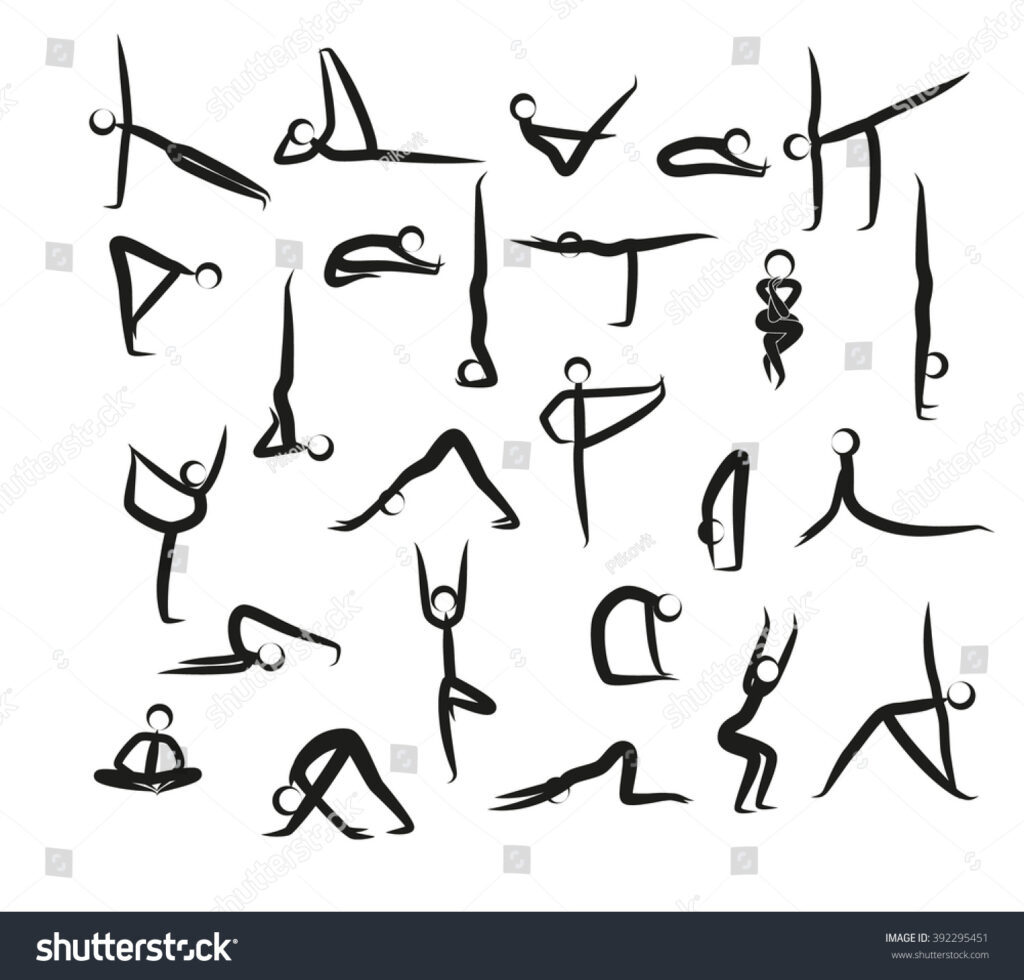 Yoga Poses Alphabet Pertaining To Alphabet Yoga Exercises