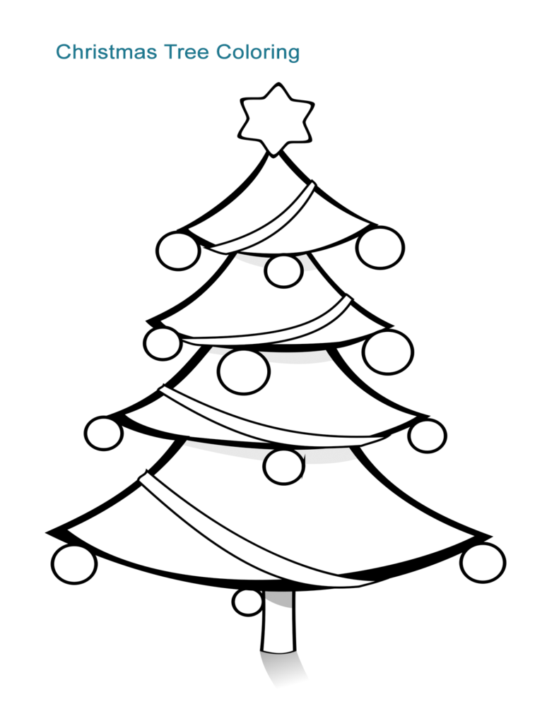 10 Christmas Coloring Worksheets For All Ages   All Esl