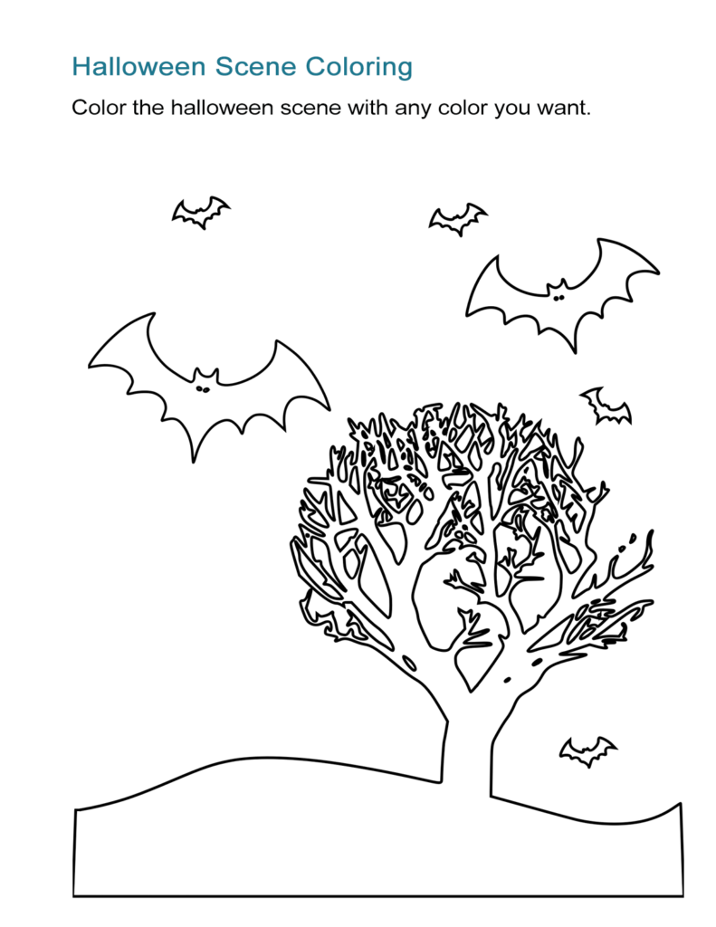 10 Halloween Coloring Sheets: Free And Print Ready   All Esl