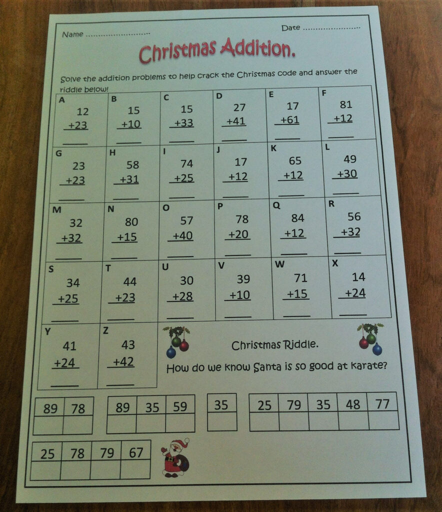100+ Christmas Math Activities Ideas | Math Activities
