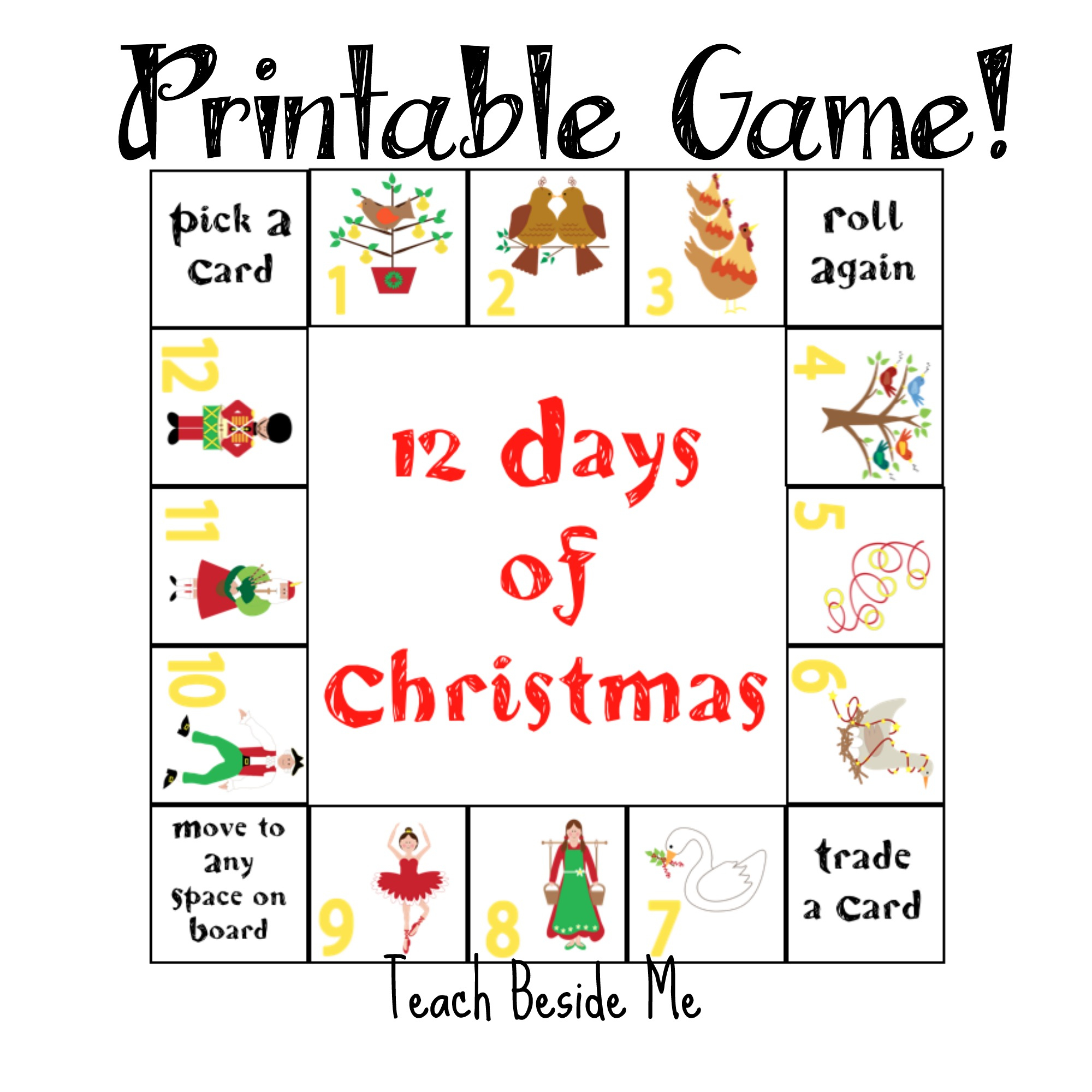 Christmas Games Printable Worksheets