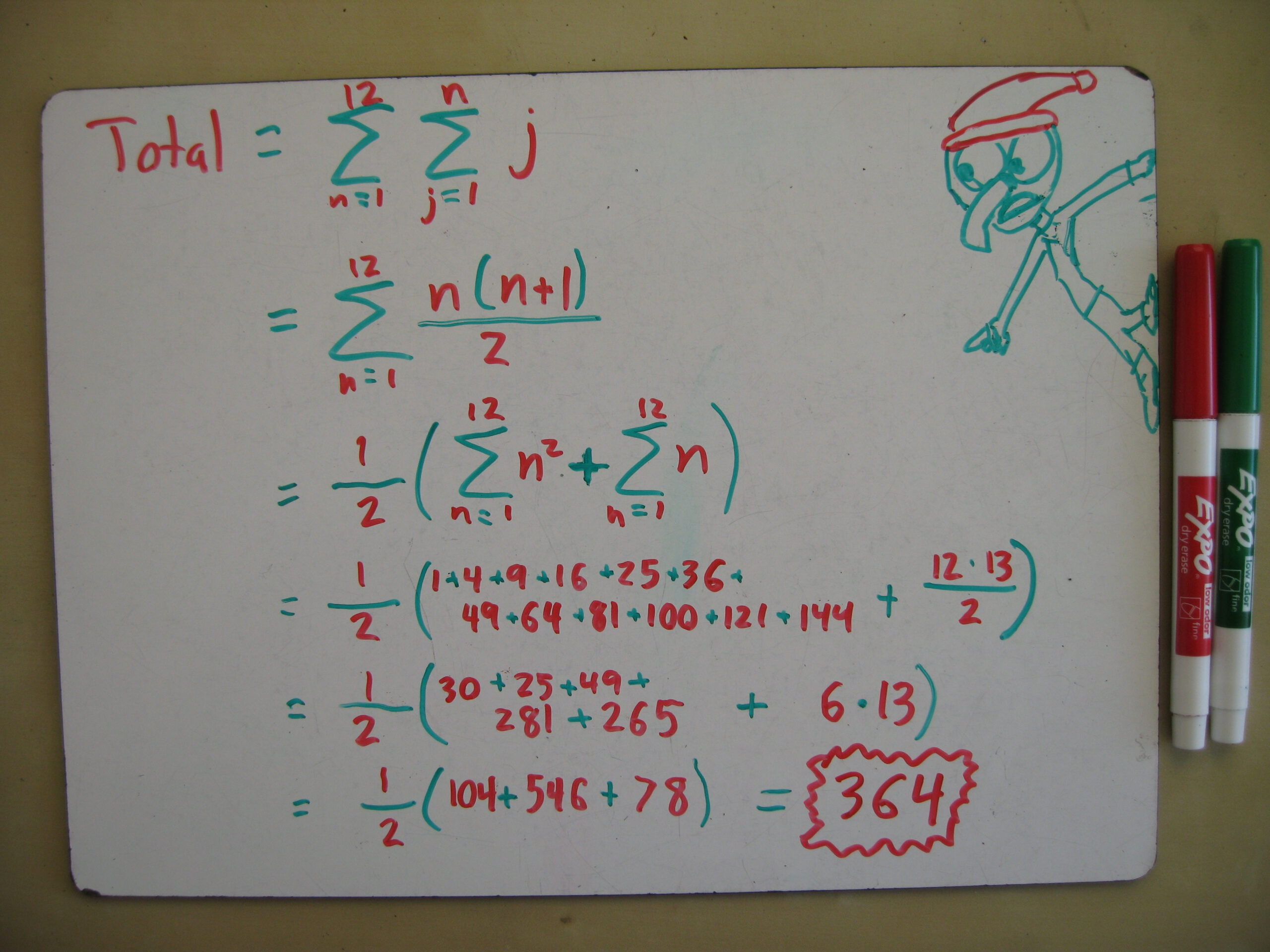 12 Days Of Christmas, The Hard Way – Math With Bad Drawings