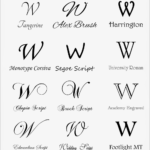12 Letter W Fonts Images   Different  | Lettering Fonts