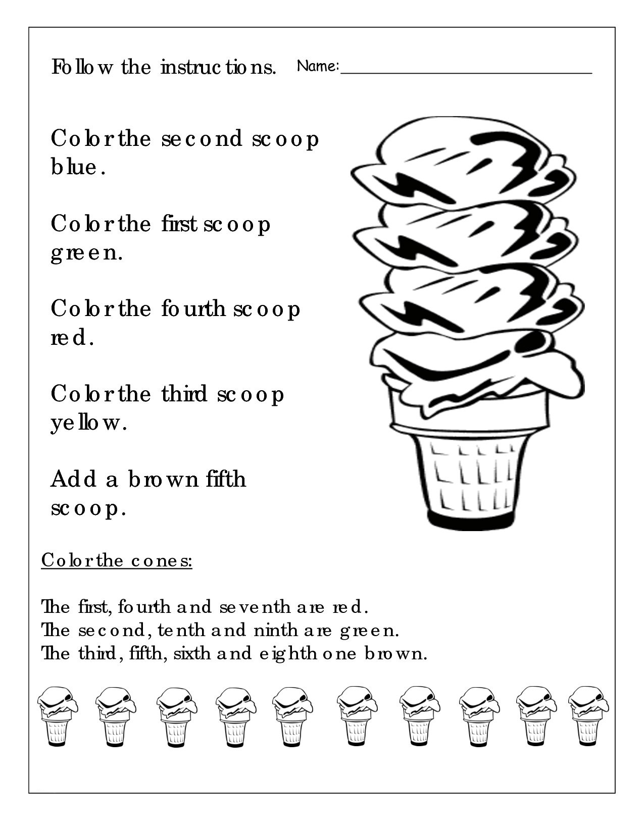 1St Grade Coloring Worksheets Sheet Math Free Printables Pdf