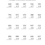 2 Free 4Th Grade Worksheets 4Th Grade Multiplication