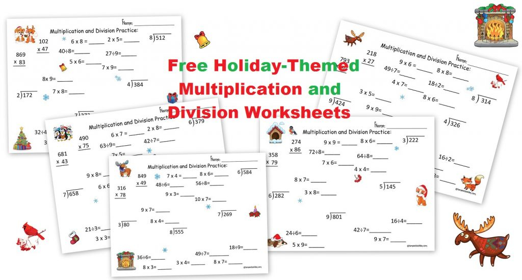 20 Free Christmas And Holiday Printables - Homeschool Den