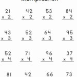 21 Digit Multiplication Worksheets Top Multiplication 2