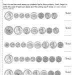 2Nd Grade Money Worksheets Best Coloring For Kids Coins