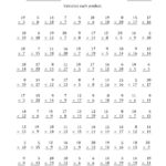 2Nd Grade Multiplication Free Math Worksheets 3Rd Addition