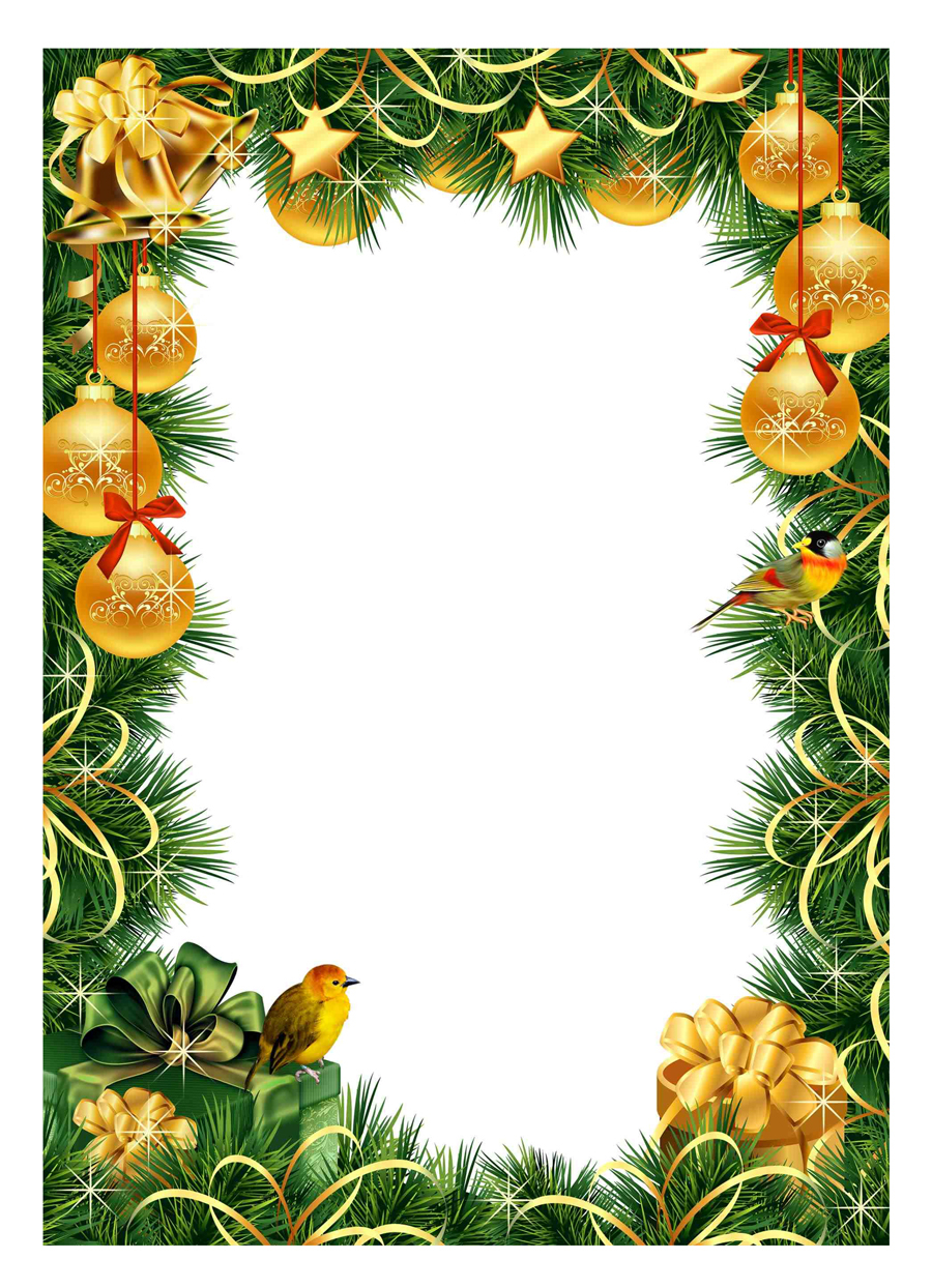 40+ Free Christmas Borders And Frames - Printable Templates
