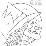 49 Tremendous Halloween Addition Coloring Worksheets Image