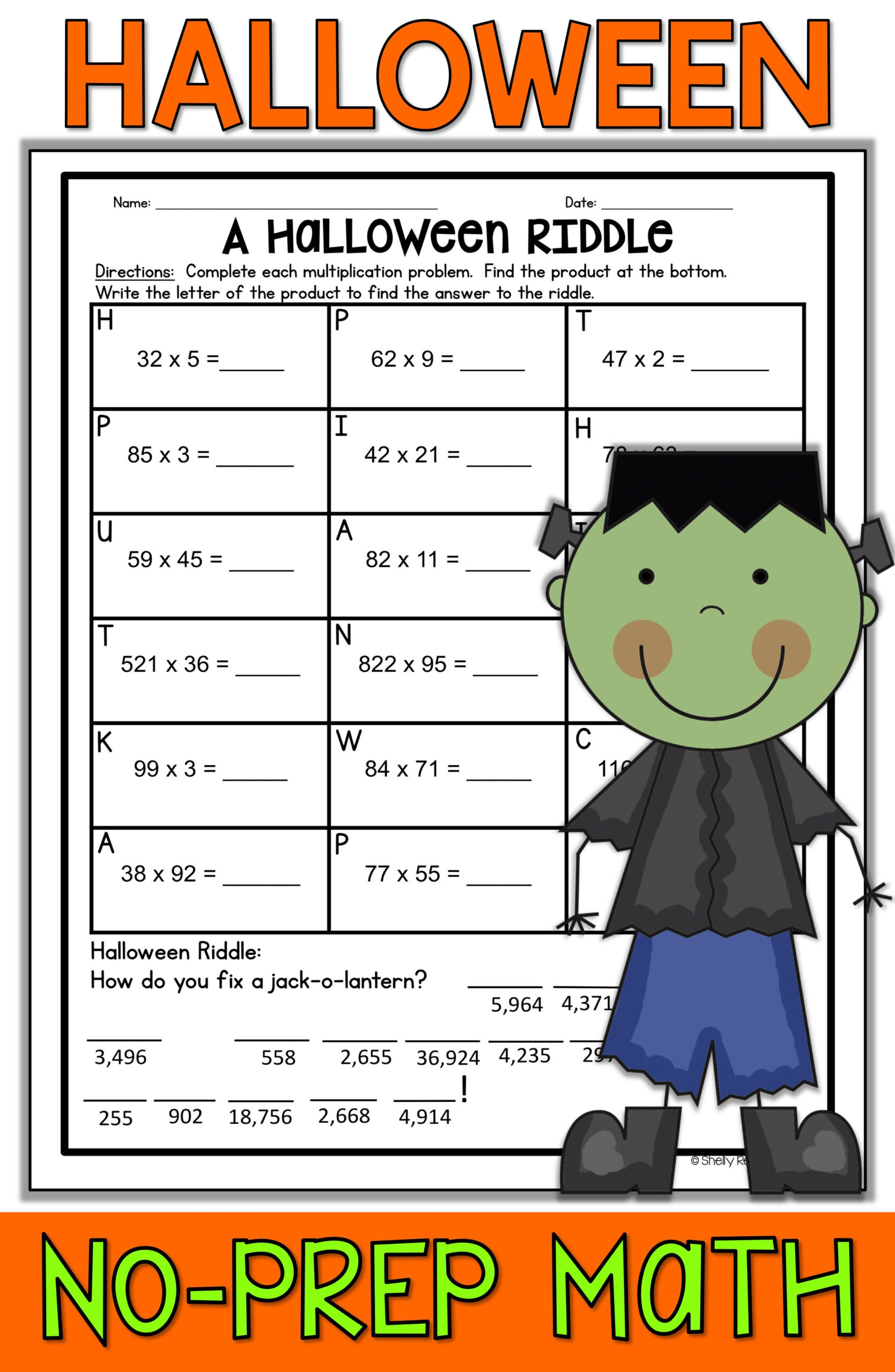 500+ Halloween Worksheets - Elementary Ideas In 2020