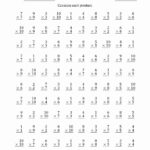 5Th Grade Multiplication Worksheets Printable Awesome Fun