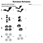6 Best Halloween Math Worksheets Printable   Printablee