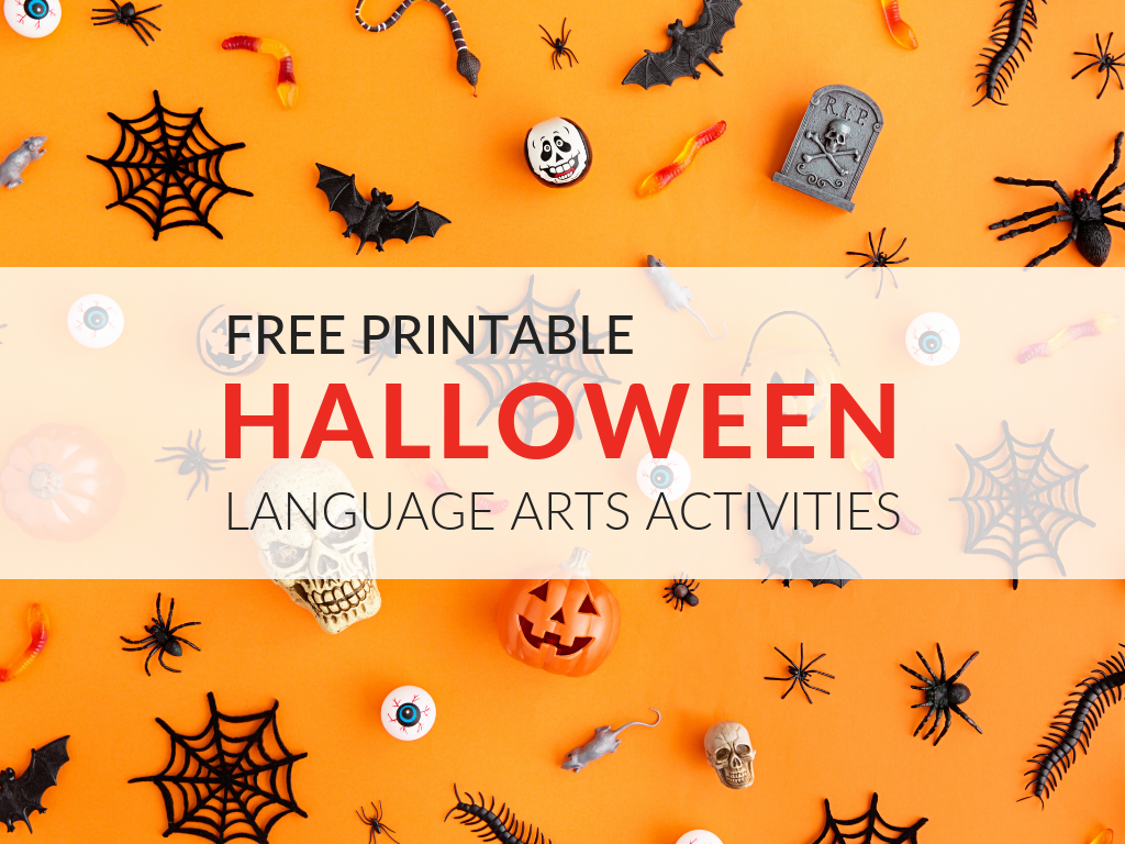 8 Free Ela Halloween Printable Activities