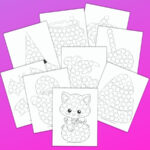 9 Free Halloween Dot Marker Printables: No Prep Fun For Tots