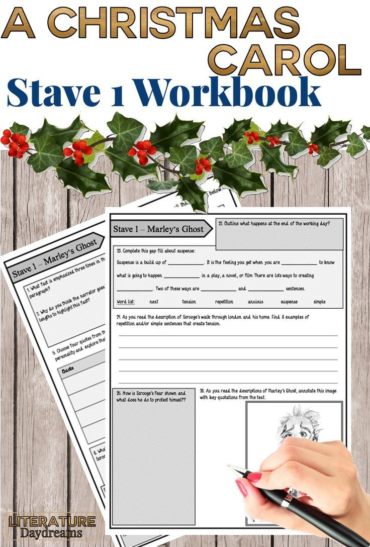 A Christmas Carol Worksheets (Chapter 1) | Christmas Carol
