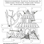 A Haunted House | Undervisning | Halloween Worksheets