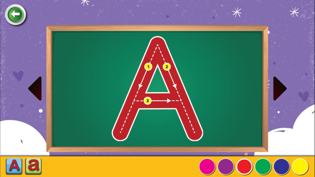 Abc Letter & 123 Number Tracing Games For Kids For Android Intended For Alphabet Tracing Game App