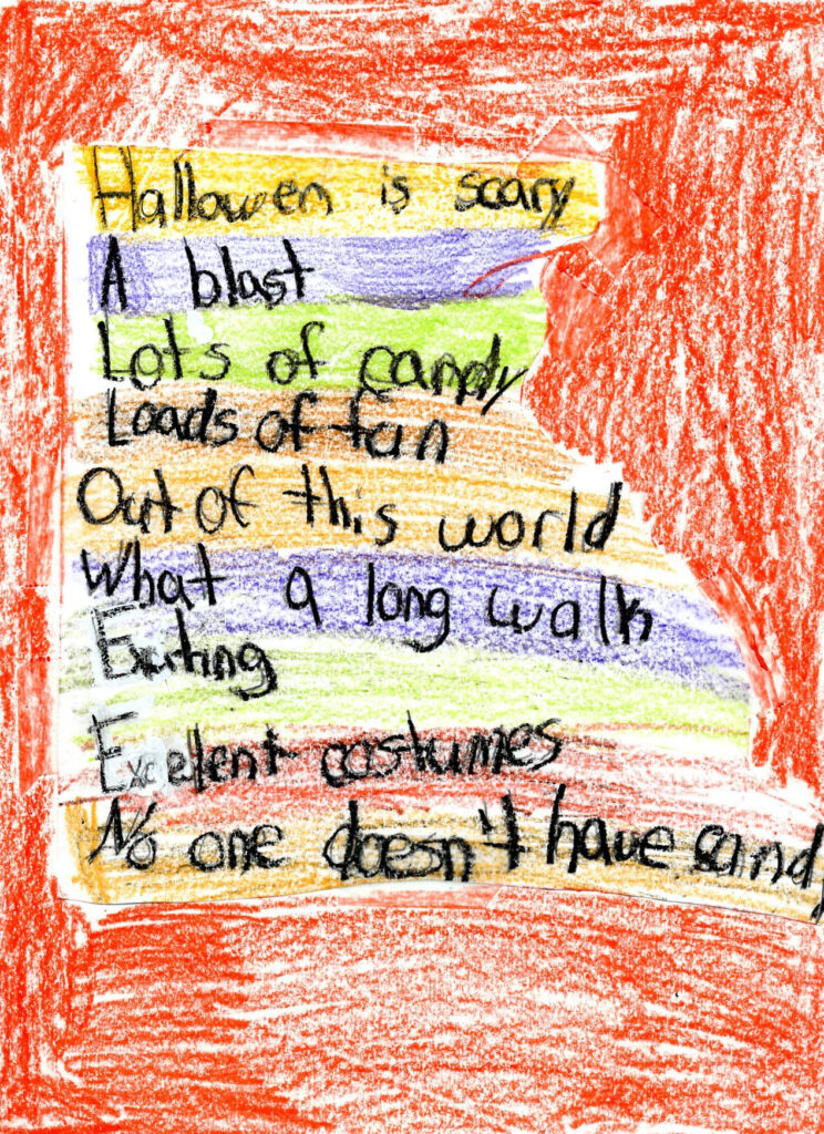 Acrostic Halloween Poem Examples | Halloween Acrostic Poems