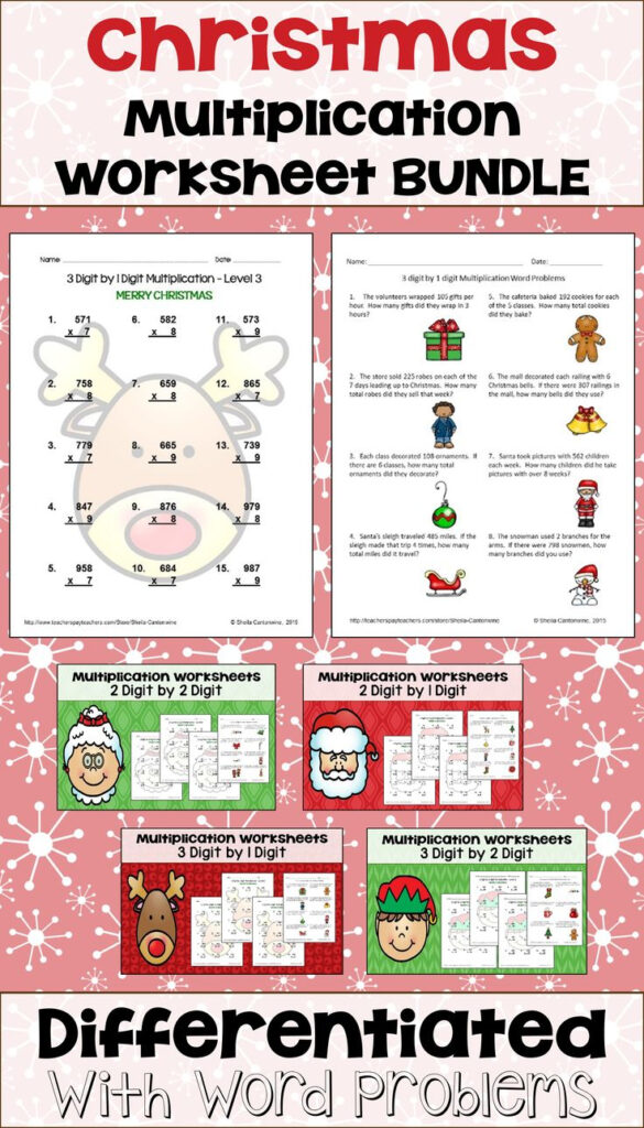 Activity Village Christmas Worksheets For 5Th | Uqbsfu