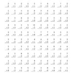 Adding And Subtracting With Facts From 1 To 5 (A) Mixed