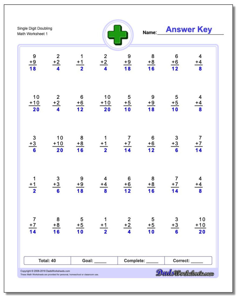 Addition Worksheets For You To Print Right Now Math Adding