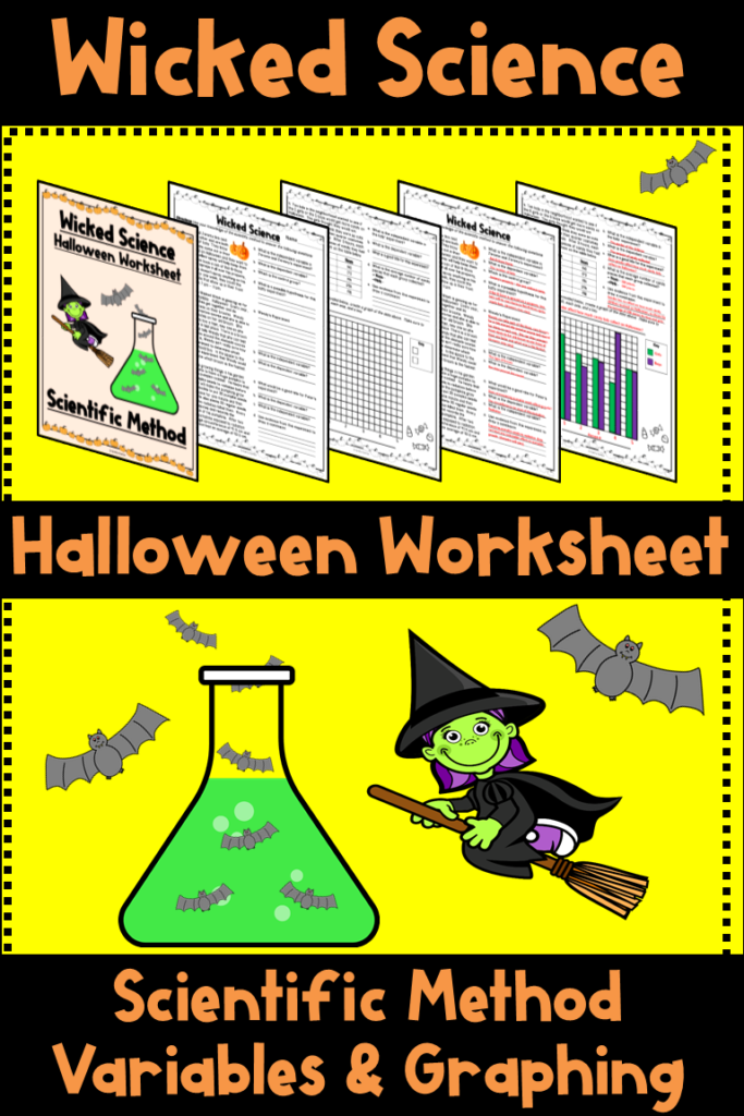 Adorable Halloween Themed Scientific Method Worksheet