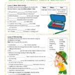 Adverb Worksheets For Elementary And Middle School Adverbs
