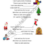 All I Want For Christmas Is You (Easy, For Kids)   Esl