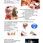 All I Want For Christmas Is You   English Esl Worksheets For