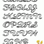 Alphabet Print Outs | Cursive Alphabets | Free | Letters