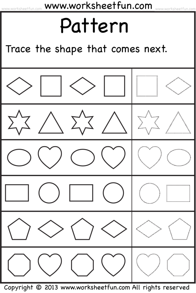 Amazing Preschooleets Pattern Pattern What Comes Next Wfun 2