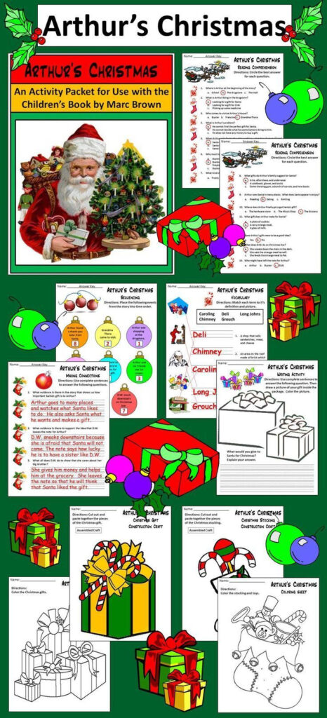 Arthur's Christmas Activity Packet : This Colorful Christmas