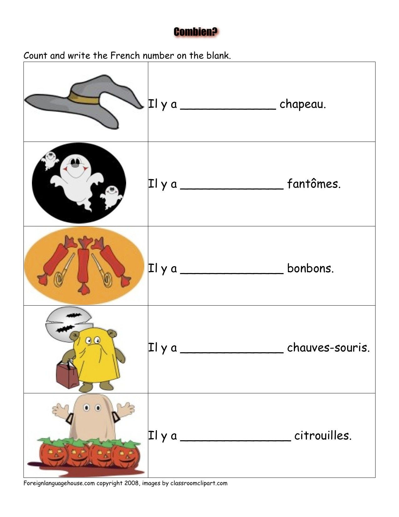 Authentication Required | Halloween Worksheets, French