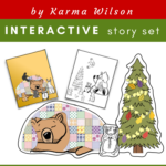 Bear Stays Up For Christmas Activities | Retelling