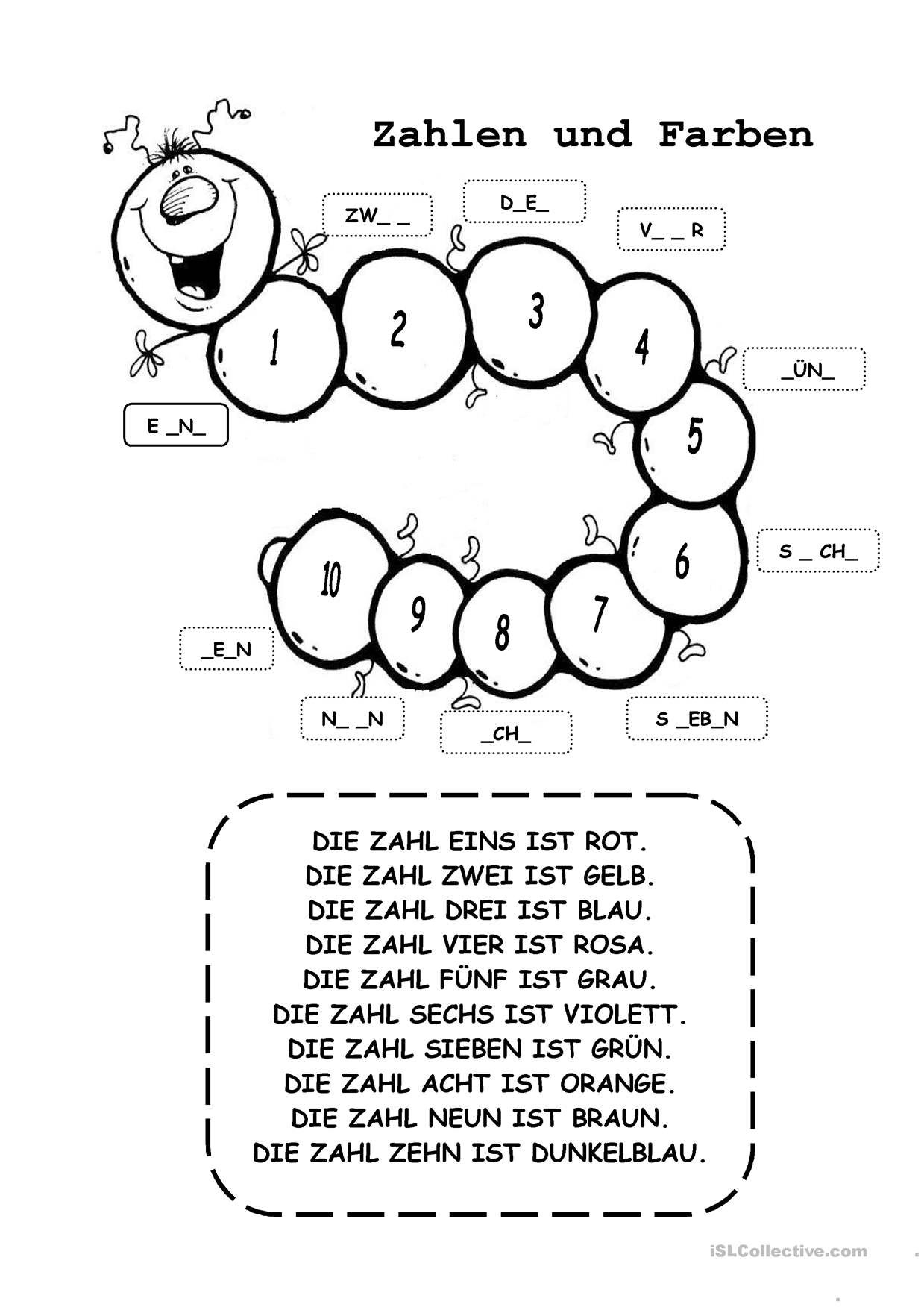 Beginning German Worksheet Printable Worksheets And