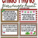 Best Ever Christmas Scavenger Hunt   Play Party Plan