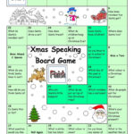 Board Game   Christmas & Santa   English Esl Worksheets For