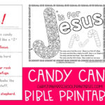 Candy Cane Bible Printables   Christian Preschool Printables