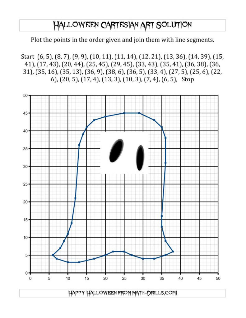 Cartesian Art Halloween Ghost