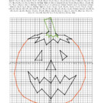 Cartesian Art Halloween Jack O Lantern Math Worksheet