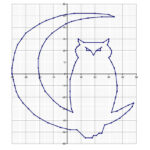 Cartesian Art Halloween Owl Halloween Math Worksheet
