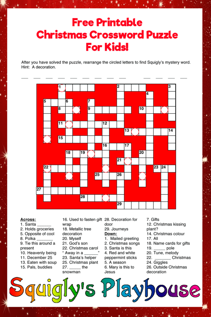 Check Out Our Collection Of Christmas Puzzles For Kids