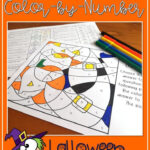 Chemical Formulae Colour By Number Activity (Halloween