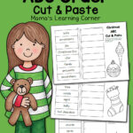 Christmas Abc Order Worksheets: Cut And Paste!   Mamas