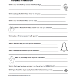 Christmas Activities: Writing Worksheets   Enchantedlearning
